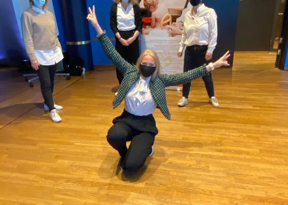 Styret BSF med Forbundsleder Lill Sverresdatter Larsen