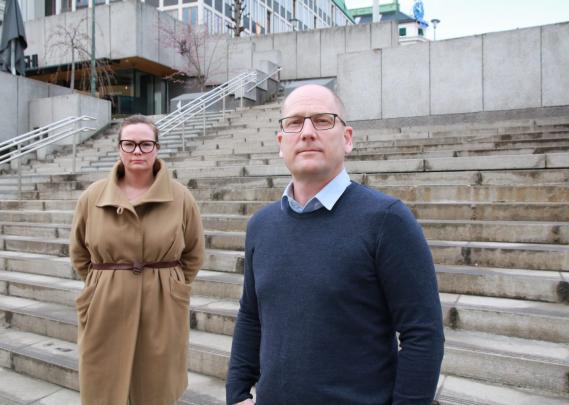 Silje Naustvik og Steffen Handal