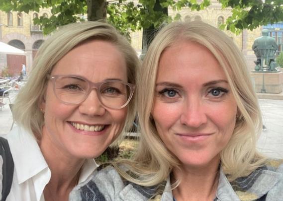Ingvild Kjerkol og Lill Sverresdatter Larsen