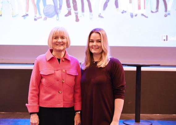 Ragnhild Lied og Hanne Charlotte Schjelderup