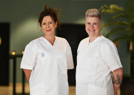 Reidun Stavland og Cecilie Hammersland