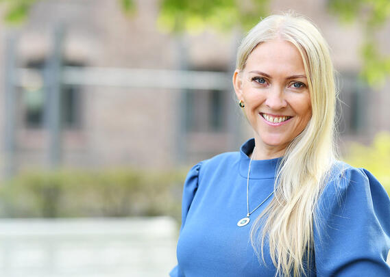 Lill Sverresdatter Larsen, forbundsleder i Norsk Sykepleierforbund