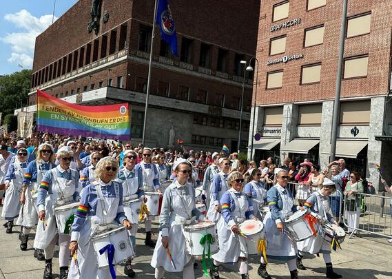 NSF Oslo i prideparade 2023