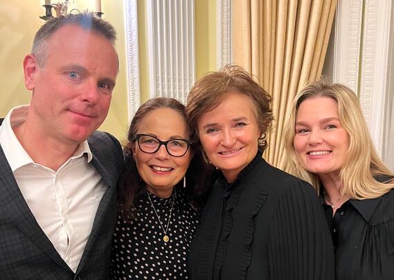 Espen Gade Rolland, Ann Karin Swang, Kirsti Egge Haugstad og Hanne Charlotte Schelderup 