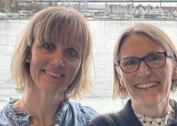 Siri Rugland Ree og Aud Hølland Riise