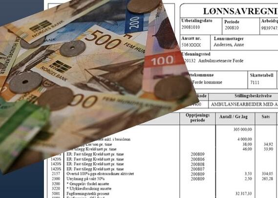 Illustrasjonsbilde lønnstrekk