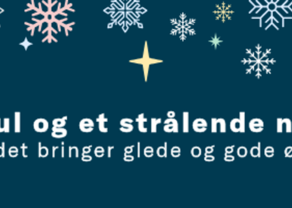 God jul og godt nytt år.