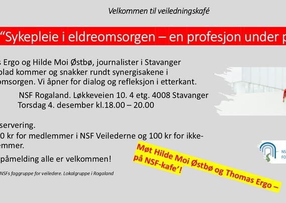 Plakat veiledningskafe