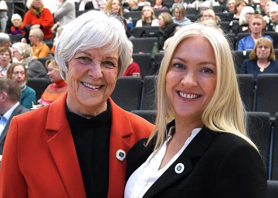 Marie Aakre og Lill Sverresdatter Larsen