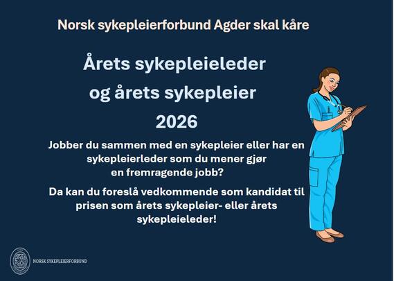 Årets sykepleier og årets sykepleierleder 2026
