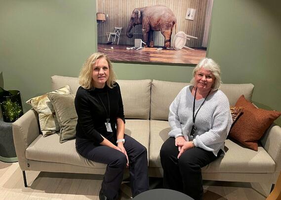 Camilla Hove-Korsmo og Gudrun Espevold