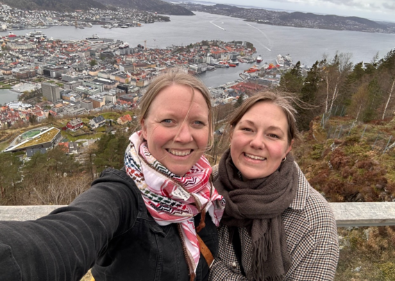 Revmasykepleier Hege og Cecilie