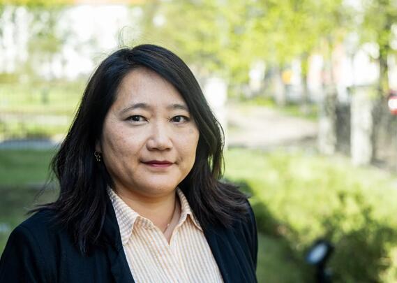 Portrettbilde av kvinne.