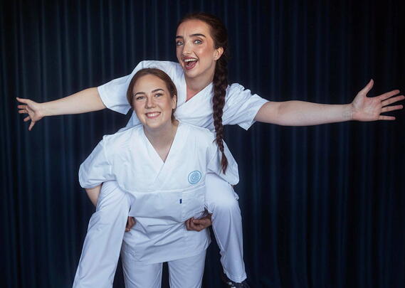 Hannah og Martine - Studentledelsen