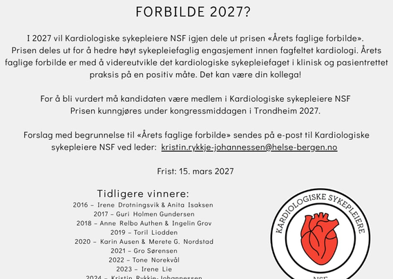 Faglige forbilde 2027