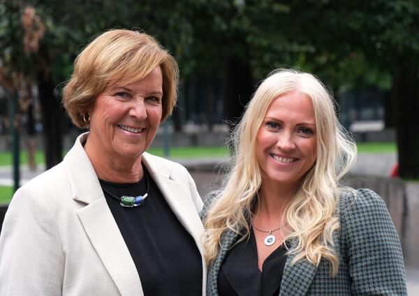 Marie Aakre og Lill Sverresdatter Larsen