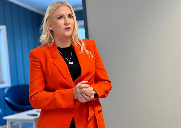 Lill Sverresdatter Larsen, forbundsleder i Norsk Sykepleierforbund
