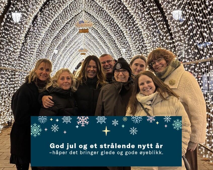 Julebilde av ansatte og politisk valgte FK Rogaland