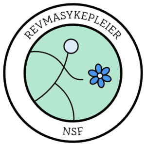 Logoen til faggruppen Revmasykepleier NSF