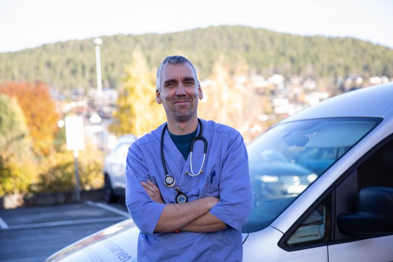 Avansert klinisk allmennsykepleier og medlem Jan Eilert Pedersen i Notodden kommune