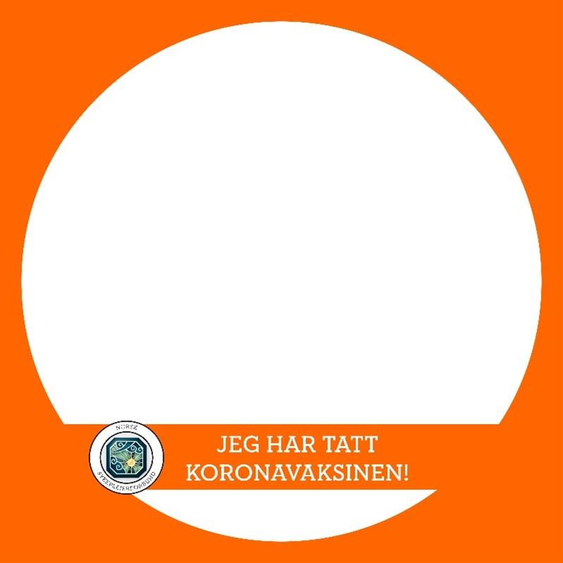 Profilramme - jeg har tatt koronavaksinen