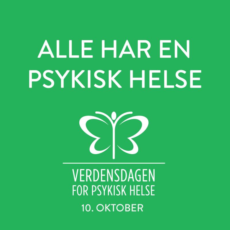 Verdensdagen for psykisk helse 2021