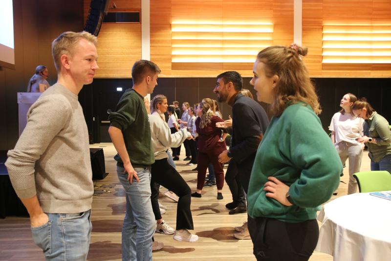 Speed-friending under NSF Students høstkonferanse
