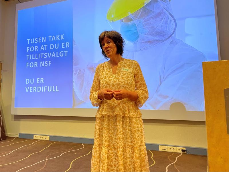 Fylkesleder Linda Lavik