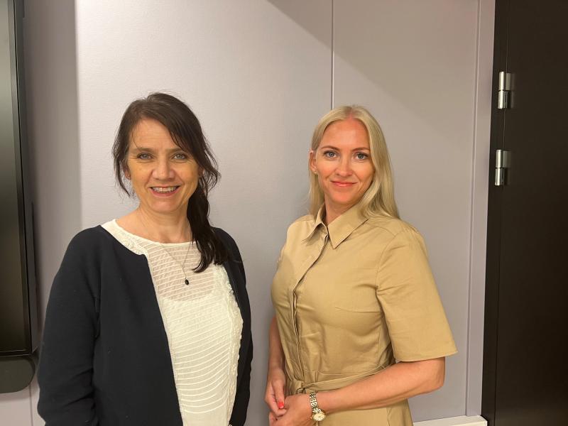 Anne-Kari Bratten og Lill SVerresdatter Larsen