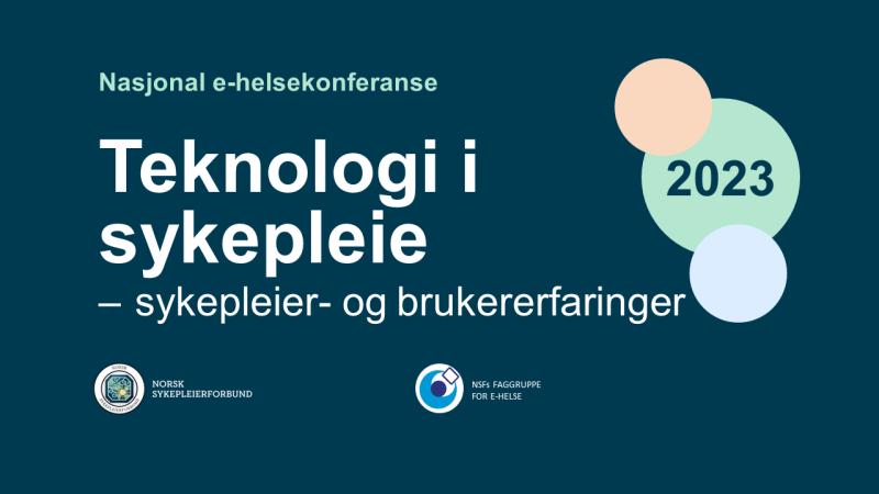 Banner for e-helsekonferansen 2023