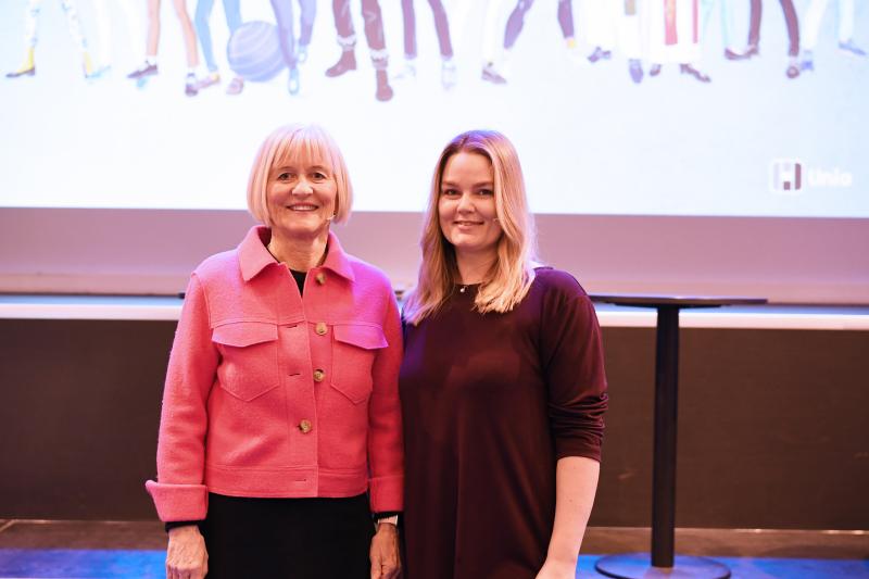 Ragnhild Lied og Hanne Charlotte Schjelderup