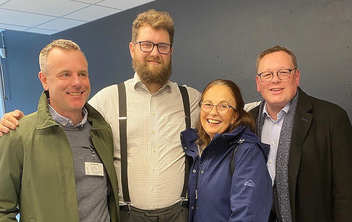 Espen Gade Rolland, Karl Kristian Bekeng, Ann Karin Swang og Kai Øivind Brenden