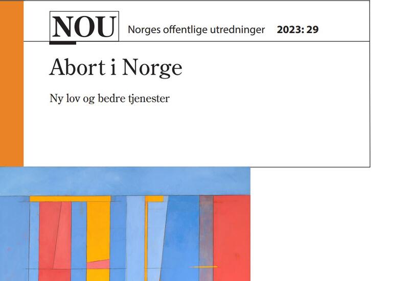 Abortutvalget - rapport - forside