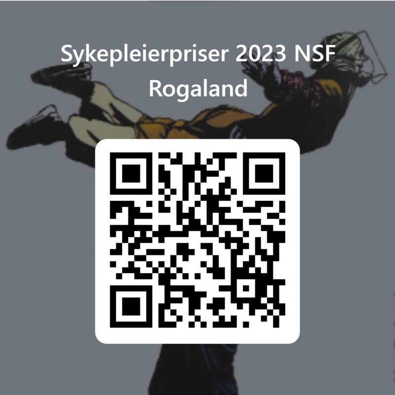 QR-kode for sykepleierpriser i Rogaland 2023