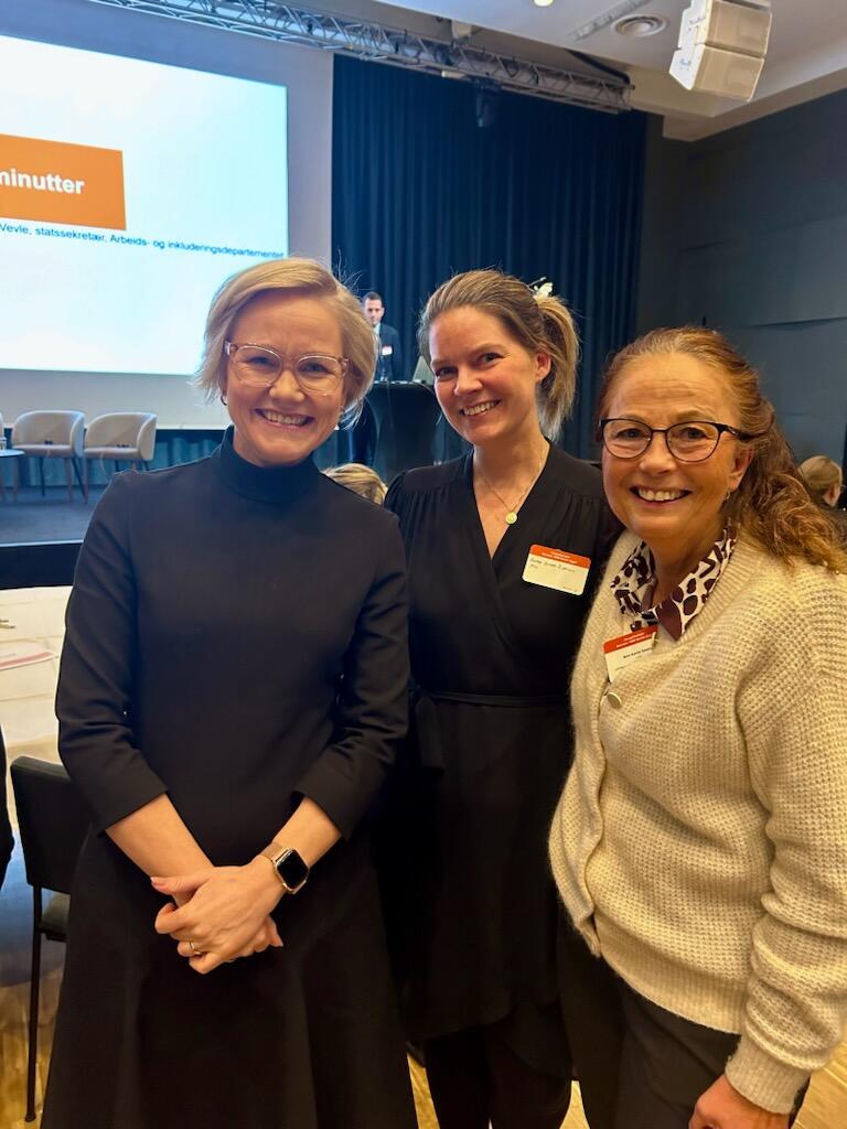 Ingvild Kjerkol, Hanne Nissen Bjørnsen og Ann Karin Swang