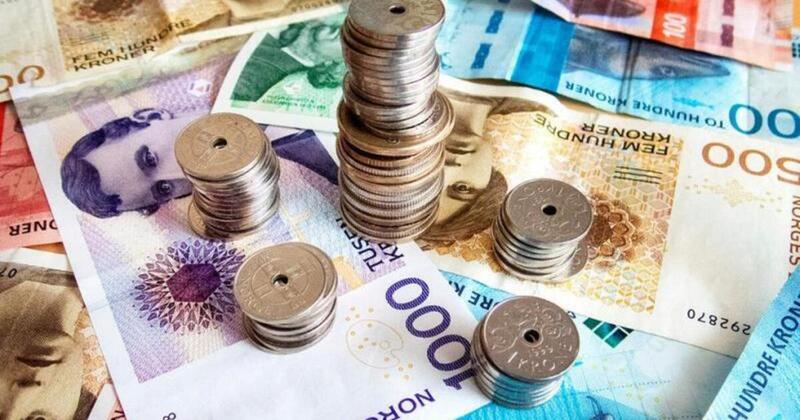 Norske sedler og mynter