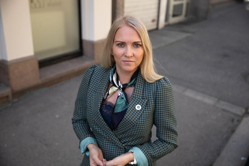 Lill Sverresdatter Larsen, forbundsleder i Norsk Sykepleierforbund