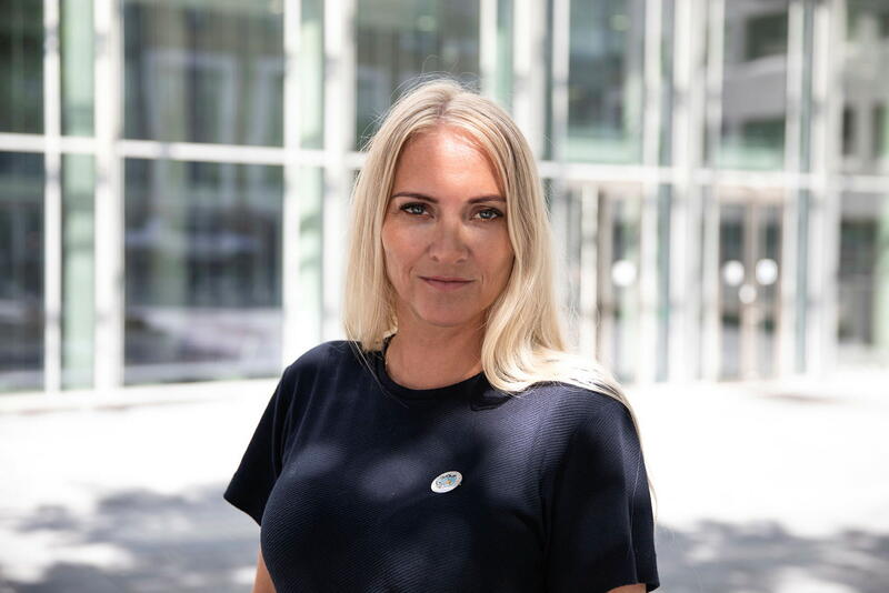 Lill Sverresdatter Larsen NSF møter Korona-kommisjonen utenfor Helse- og omsorgsdepartementet NSF møter Korona-kommisjonen utenfor Helse- og omsorgsdepartementet