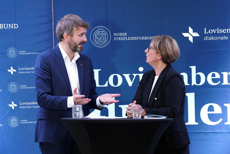 Jan Christian Vestre og Tone W. Trøen Jan Christian Vestre og Tone W. Trøen