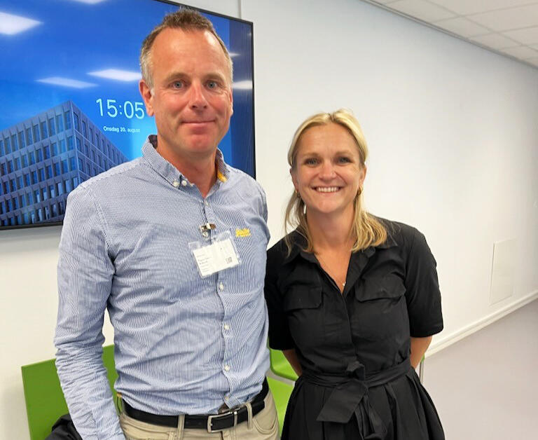 Espen Gade Rolland og Ellen Rønning-Arnesen