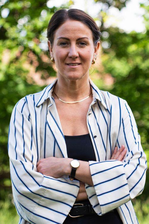 Bildet viser Tonje Brenna som er nestleder i arbeiderpartiet.