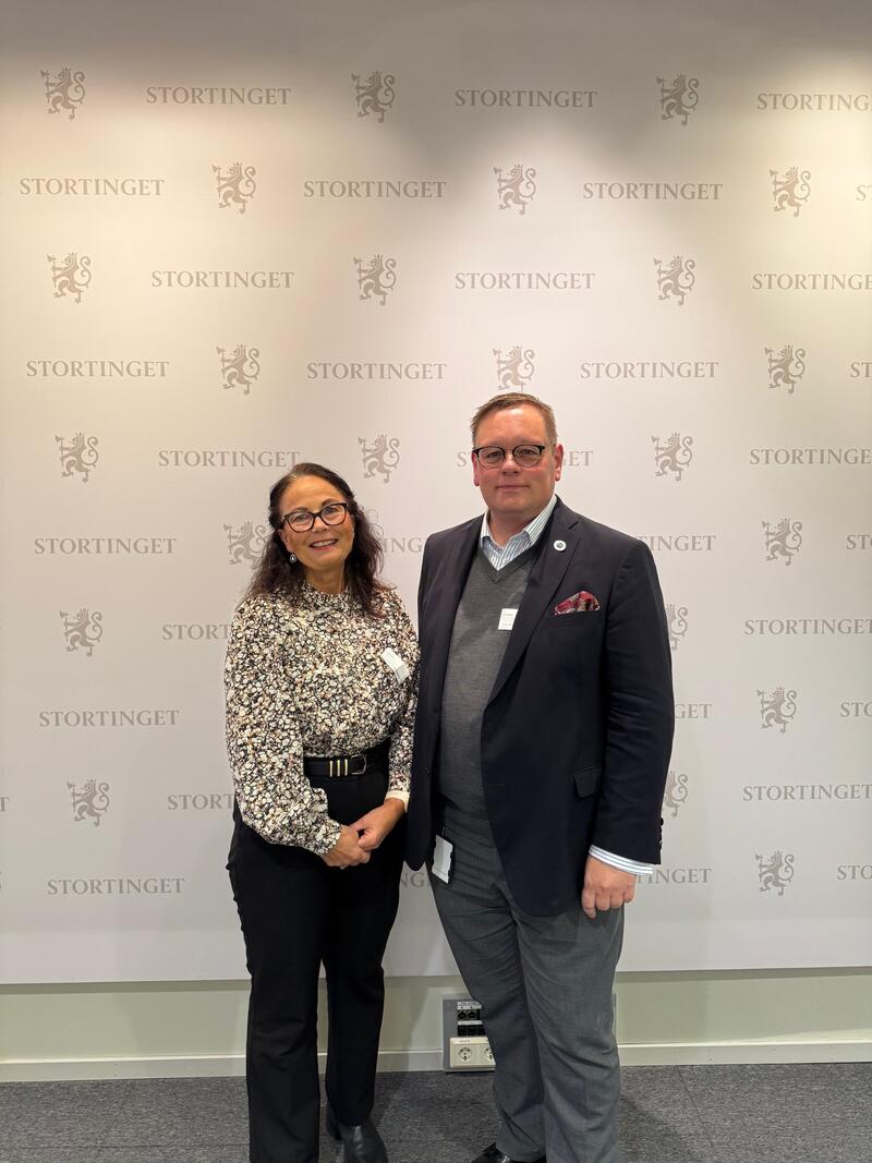 Ann Karin Swang er faggruppeleder i for helsesykepleierne i NSF og Kai Øivind Brenden er nestleder i NSF