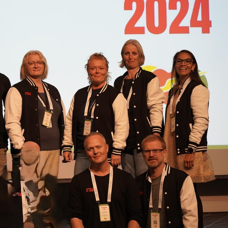 Bilde av sentralstyret og valgkomitè bortsett fra Jeanette og Norunn