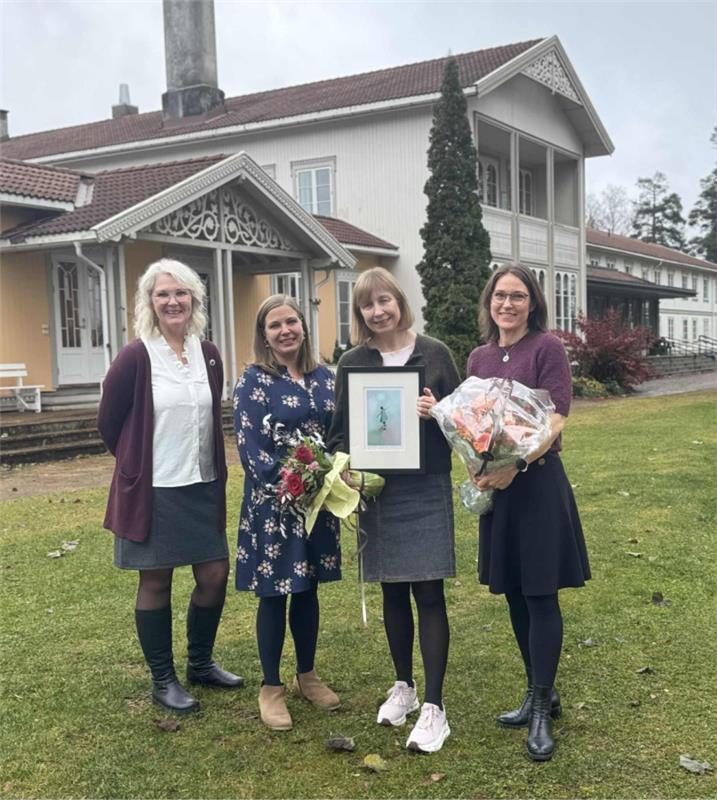 Fylkesledelsen, hovedtillitsvalgt og mottaker av pris