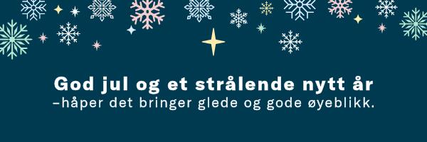 God jul og godt nytt år.
