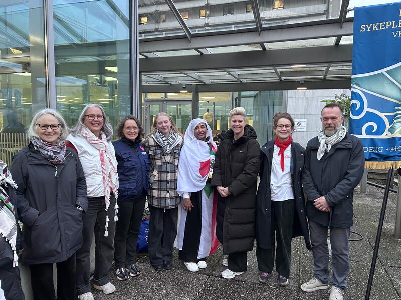 NSF Vestland markerer Not a target i Bergen