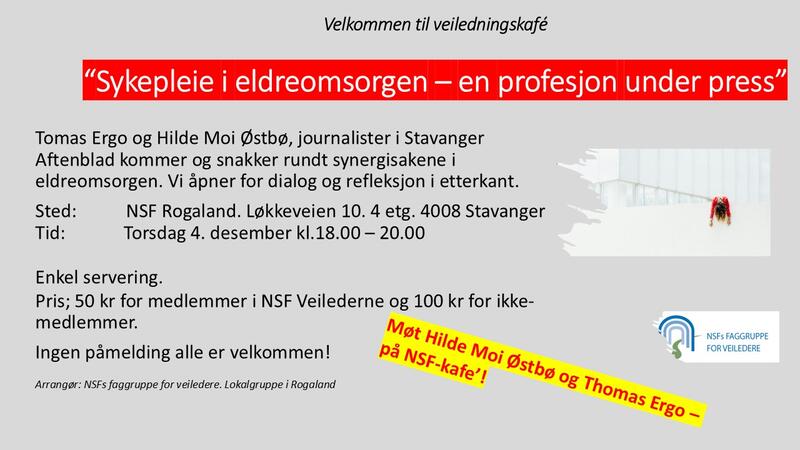 Plakat veiledningskafe