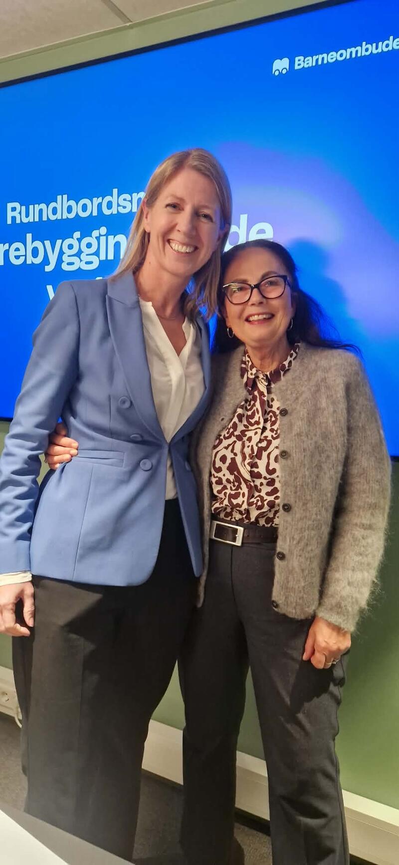 Ann Karin og Mina Gerhardsen