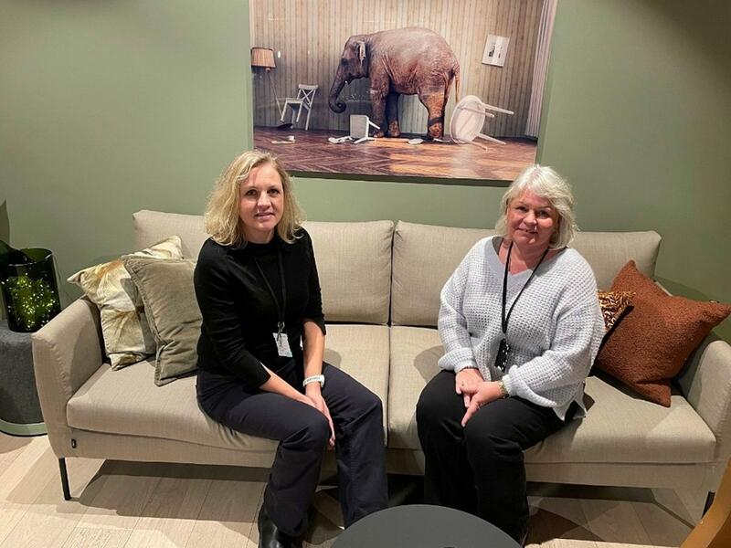 Camilla Hove-Korsmo og Gudrun Espevold