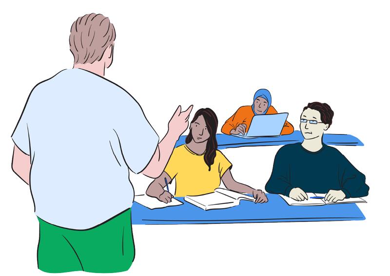 Illustrasjon - kompetanse- fag- og tjenesteutvikling